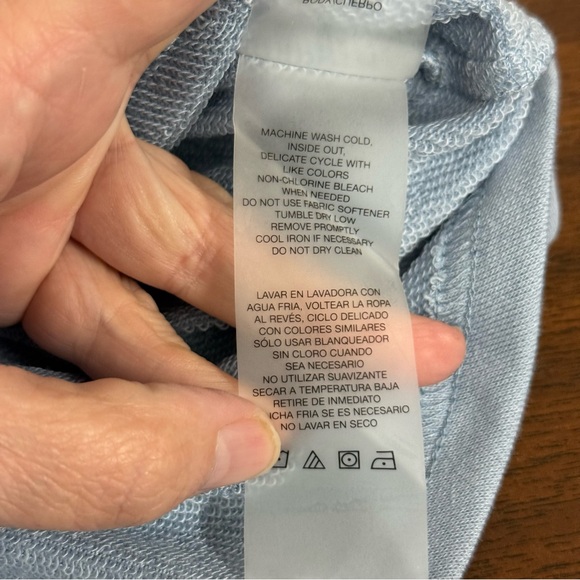 NWT Kensie Blue Fog Collared Button-Up Shirt 2X - Picture 8 of 11